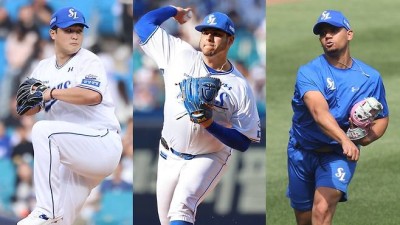 최원태→후라도→가라비토…'3연패' 5위 삼성 승부수 띄웠나, 선두 한화 만나 선발 총력전 예고