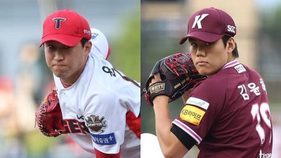 '비와도 경기 한다!' KIA 윤영철 vs 키움 김윤하..영건 맞대결