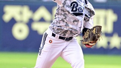 '1승'이 이렇게 힘들 줄이야…'2이닝 무실점' 최원준, 우측 중지 손가락 피부 벗겨져 교체 [MD잠실]