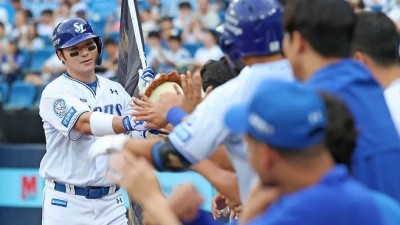 삼성 라이온즈, 한화에 7:2 승리…박병호 4경기 연속 홈런, 후라도 호투