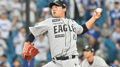 아무리 지는 경기라고 해도…이렇게 깔끔할 수가, 한화 1R 투수 유망주 또 있다 '8⅓이닝 무실점'