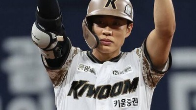 '3연타석 홈런' 만개하는 송성문, 트레이드 시장 최고 카드될까[초점]