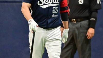 '미스터리' 양의지 9회 왜 전력질주 안 했나, 이유 밝혀졌다 “최선 다해 뛰는 게 맞지만, 우측 종아리 안 좋아” [오!쎈 창원]