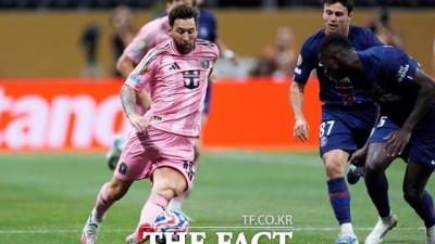 [클럽 월드컵] 이강인, 메시와 21분 '맞대결'... PSG, 마이애미 4-0 대파