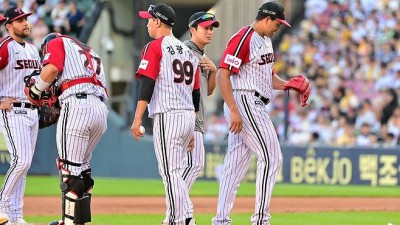 만원관중 앞에서 10점 차 대패→롯데와 1G 차...LG, 2위 수성 위태롭다 [잠실 현장]