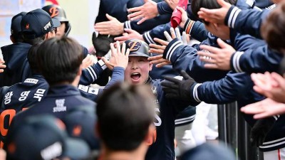 한화 좌익수 고민을 이렇게 간단히?…'이글스 유일 3할' 문현빈, 별들의 무대까지 입성한다