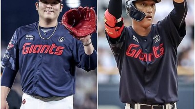 롯데 '가을야구 청부사'로 온 한현희-노진혁, 언제쯤 1군에 힘 보탤까