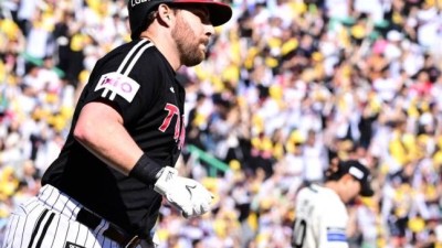 55타석 無홈런→타구속도 183.1㎞ 대형 아치 작렬! 오스틴 3년 연속 20홈런 고지 [부산 현장]