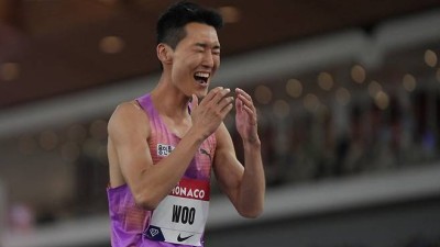 우상혁, 모나코 다이아몬드리그 2ｍ34로 우승…국제대회 7연승