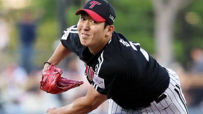 '롯데전 27이닝 연속 무실점' LG 손주영, 감보아와 선발 맞대결
