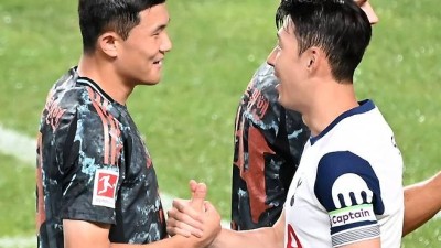韓 축구, 세계 최초 역사 쓴다! 손흥민+김민재 한솥밥→공·수 에이스 같이 뛰나…KIM, 토트넘에 훌륭한 영입될 것