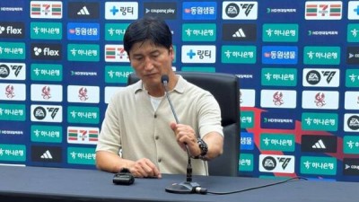 [현장목소리] 극적인 2위 등극에도 가장 안 좋았던 경기...단호한 정정용 감독, 선수들의 의지는 칭찬해 주고 싶다