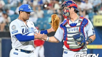 우리가 누구? 최강 삼성! SSG 패패패패패패 몰아넣고 승승승…가라비토 7이닝 무실점 KKKKKK 첫 승 [대구 리뷰]