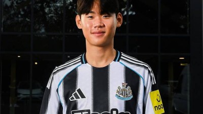 [오피셜]대한민국 역사적 발표 터졌다! 20번째 프리미어리거 탄생...18살 유망주 박승수, 뉴캐슬 전격 입단
