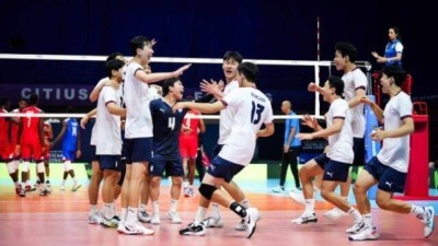 한국 남자 U-19 대표팀, 세계선수권 첫 경기에서 '강호' 쿠바 3-0 완파