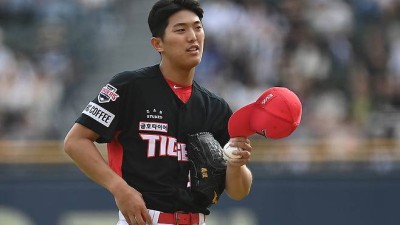 롯데에 혼쭐난 이의리, 150km/h 던져도 S 비율 57%…숙제만 확인했다 [부산 현장]