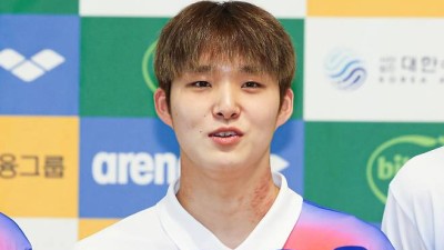 韓수영간판 김우민, 세계선수권 자유형 400m 결선 진출