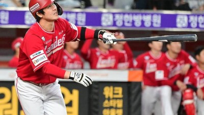 연봉 많이 받잖아, 형 살아나야죠 김광현 부탁 통했나?…최정 연타석포 '쾅쾅!'→KBO 역대 최다 연타석 홈런 '1위' [대전 라이브]