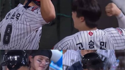 최준용·윤동희와 뜨거운 포옹...리더의 품격 증명한 전준우 [IS 피플]