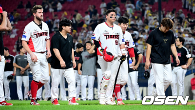 단독 2위 찍더니 1승10패, 8위와 반게임차 추락...잘나가던 KIA에 대체 무슨 일이 벌어졌나