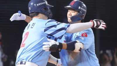 ‘승승승승승승’ 이것이 바로 ‘진격의 거인’···NC 잡은 롯데, 선두 한화에 4경기차 접근