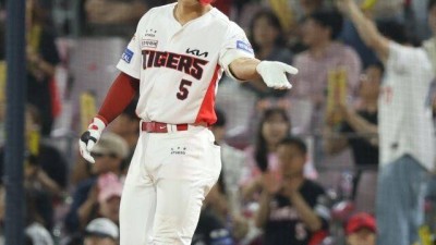 KIA 김도영이 어쩌면 한화전에 돌아온다…2루타 한 방으로 몸풀기, 그러나 문김대전은 아슬아슬 불발[MD광주]