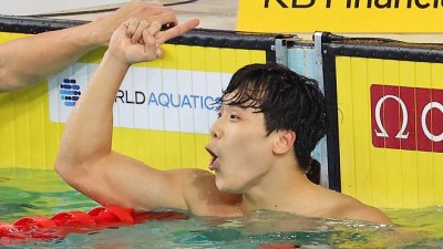 한국 선수 최초 세계선수권 자유형 50m 결승행...지유찬, 결승서 또 한 번 스스로 넘어서고 싶다