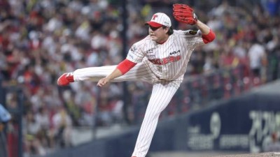 KIA에 이런 강심장이! 24세 이적생 데뷔 첫 SV, '9회 1점 차' 1위팀 클린업에 거침없이 던졌다