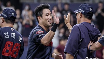 대타 작전 초대박→9회 2사 대역전극 두 베테랑이 제 역할…'2년 차 시련' 16연패 탈출 물거품 [고척 리뷰]