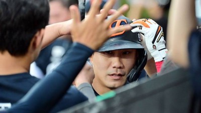'이럴 수가' 심우준, 훈련 중 허리 근경직 증세→선발 라인업 제외…김경문 감독 지금 생각이 많아 이유 있었다 [대전 현장]