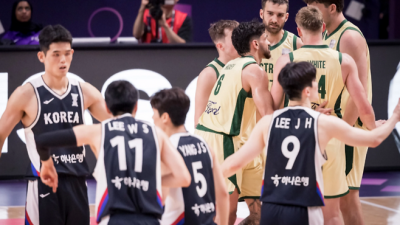 [남자 아시아컵] ‘전반에만 3점 10개 허용’ 한국, 호주에 완패