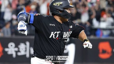 또 와르륵 무너진 한화 불펜, KT 강백호 9회 극적 역전 투런으로 위닝시리즈… LG 1위-한화 2위로 운명의 잠실 3연전 [대전 게임노트]