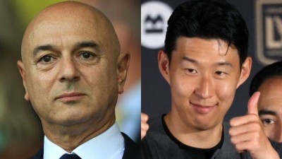 '짠돌이' 레비 회장, 손흥민 이적에 입 열었다! 토트넘 역대 최고의 선수 중 한 명...영원히 감사할 것