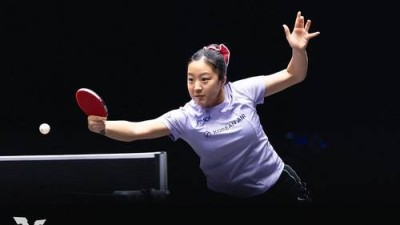 탁구 신유빈, 한일 간판 대결서 하리모토에 2-3 석패…32강 탈락