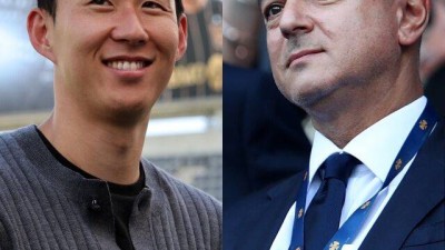 'SON 매각 주범' 레비 회장, 손흥민은 토트넘 역대 최고의 선수...LAFC 이적 후 마지막 인사 남겼다