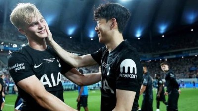 SON 떠나는 건 알고 있었지만... 19살 베리발, '레전드' 손흥민 빈자리 고백 조금 이상한 기분이에요