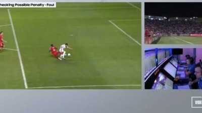 '美 데뷔전' 손흥민, 페널티킥 얻어냈다! 천금 동점골 이끌어