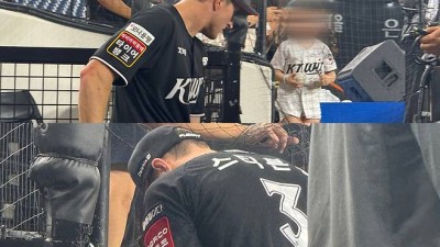 “사인해주세요!” 꼬마 팬 ‘외침’→외면하지 않은 외국인…준수한 타격, ‘복덩이’ 면모 보이네 [SS시선집중]