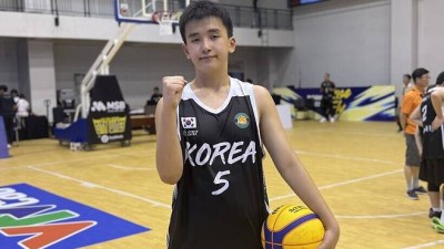 '초등학생이 185cm' 천안봉서초 윤현중, 미래가 더 기대되는 빅맨 유망주