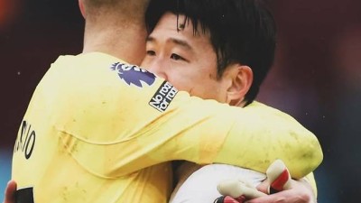 손흥민 사랑해, 평생 함께하고 싶었다…토트넘 GK, '캡틴 SON'에 감동 메시지→UEL 우승, 영원히 감사할 것