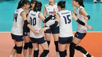 '강소휘 분전' 女배구, '프랑스 김연경' 카조트 클래스 느꼈다…2-3 무릎 꿇으며 2전 2패