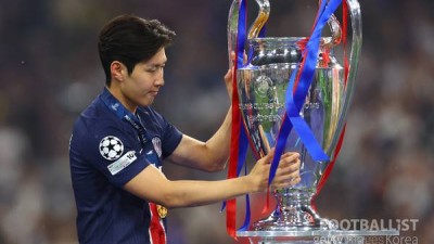 [리뷰] '이강인 만회골이 우승으로' PSG, 토트넘에 0-2→2-2 훌륭한 추격…승부차기 끝 토트넘 꺾고 첫 슈퍼컵 우승