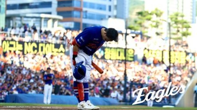 1루에서도, 3루에서도 오빠! 연호했다... 'NC→한화' 손아섭 창원 첫 타석서 폴더 인사, 홈팬도 박수 세례 [창원 현장]