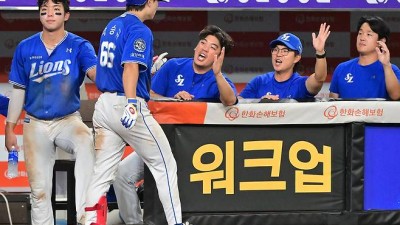롯데 충격의 7연패…중위권 싸움 휘말리나→삼성, '홈런 공장 풀가동' 10-4 승리+5연패 중단 [사직:스코어]