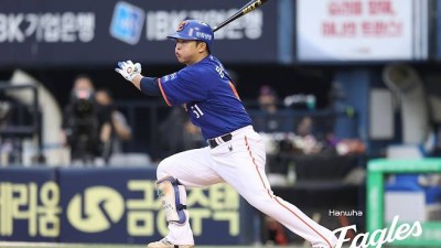 다시 비상하기 시작한 ‘독수리 군단’···한화, NC 잡고 신바람 5연승, 선두 LG와 1경기 차