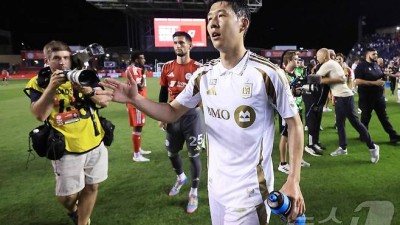 LA FC 감독 손흥민, 뉴잉글랜드전에서 더 많은 출전 시간 기대