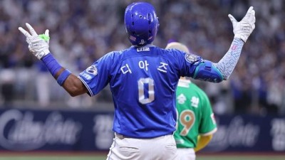 '역대 최초' 50홈런-150타점 대기록, KIA가 키 쥐었다... 남은 건 2경기, 디아즈는 해낼 수 있을까