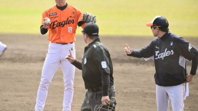 ‘실책-실책-실책-실책’ 한화, 20타자 연속 범타, 日교육리그 0-12 완패…왜 200승 투수가 나왔냐