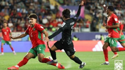 ‘8강 진출 실패 위기’ U-20 이창원호, 추가골까지 헌납…모로코에 0-2 (후반 진행 중)