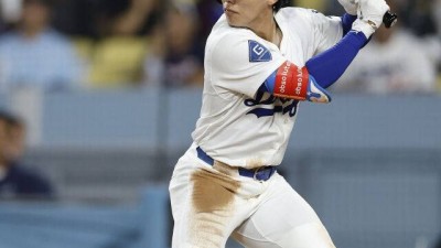 김혜성 ML 가을야구 데뷔하자마자 다저스 NLCS 보내는 끝내기 득점…PHI 끝내기 실책으로 다저스 연장 11회 끝 2-1 승리, 사사키 3이닝 완벽투